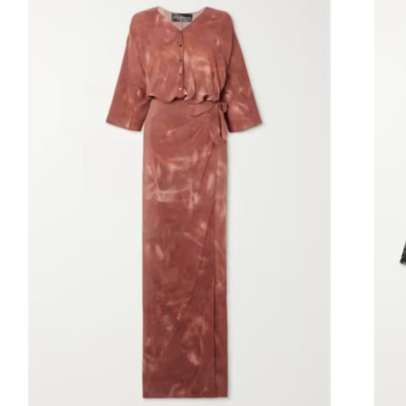 Cortana Silk Maxi Dress - Picture 1 of 1